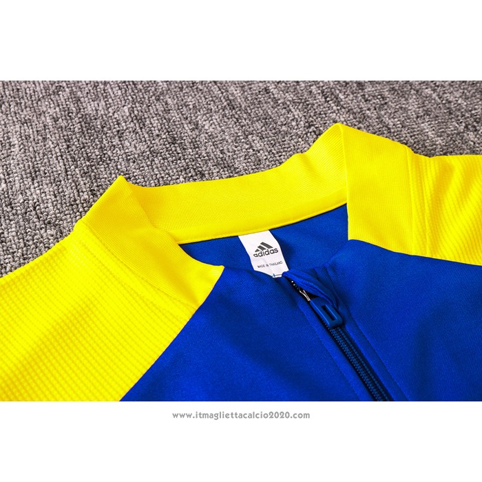 Tuta da Track Giacca Boca Juniors 2020 2021 Blu